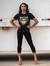 Snapback™ Postpartum Crop Leggings - Black - HoneyBug 