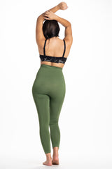 Snapback™ Postpartum Leggings - Olive - HoneyBug 