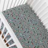 Goal Hard or Go Home Crib Sheet - HoneyBug 