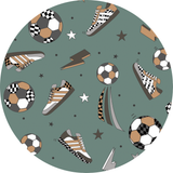 Goal Hard or Go Home Crib Sheet - HoneyBug 