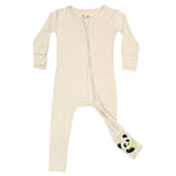 Oat Bamboo Convertible Footie - HoneyBug 
