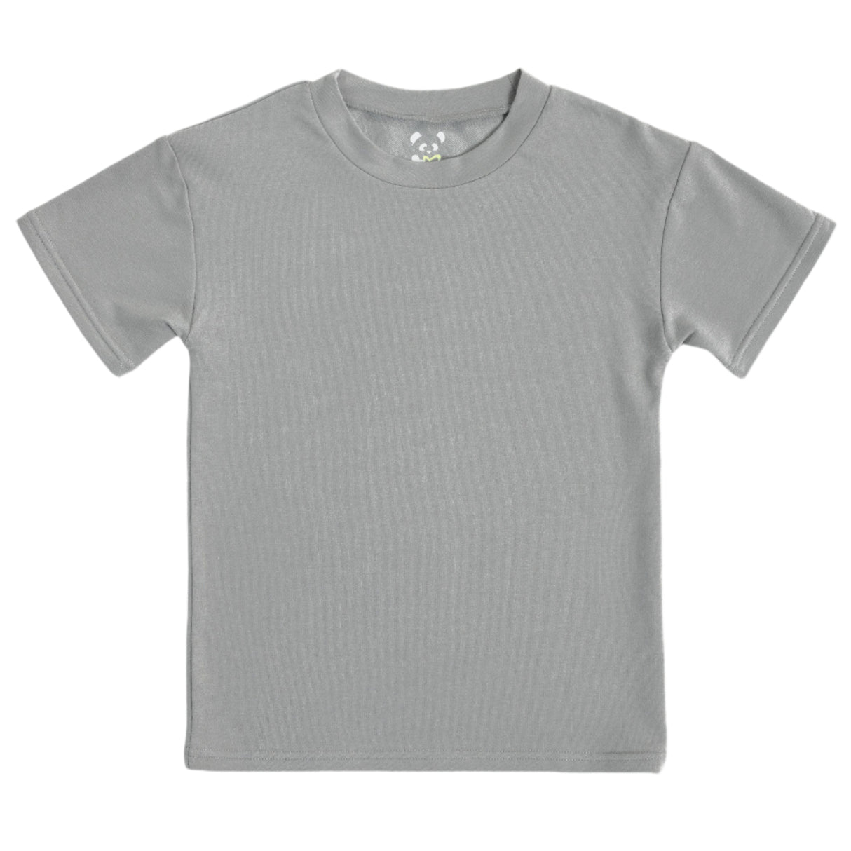 Stormy Grey Bamboo Terry Kids Oversized T-Shirt - HoneyBug 