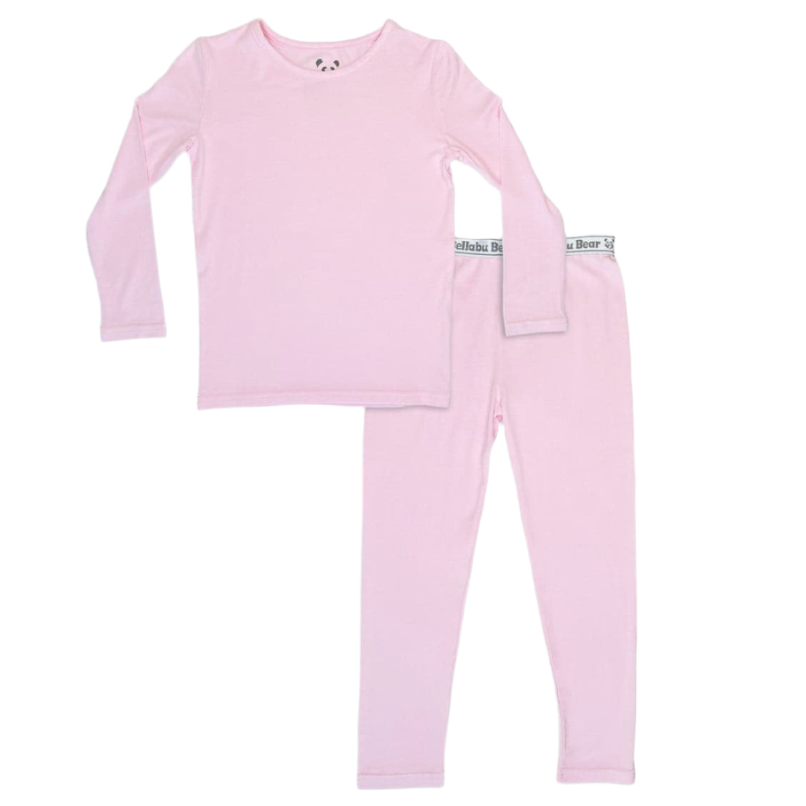 Blush Pink Bamboo Kids Pajamas - HoneyBug 
