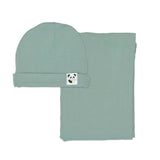 Bamboo Swaddle & Beanie Set - HoneyBug 