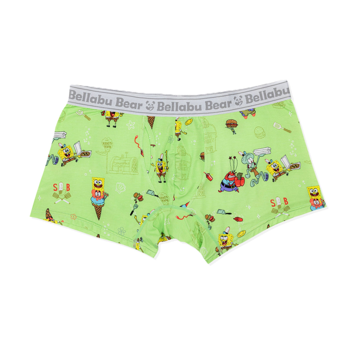 SpongeBob SquarePants Bamboo Men's Boxer Brief 3-Pack - HoneyBug 