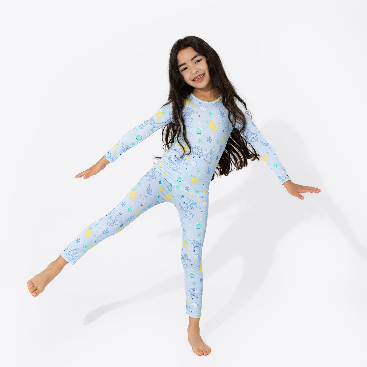 SpongeBob Squarepants: Fun Bamboo Kids Pajamas - HoneyBug 