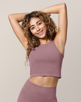 Sublime® Bamboo Hands-Free Pumping Longline Bra Top | Twilight - HoneyBug 