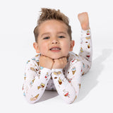 Ice Cream Bamboo Kids Pajamas - HoneyBug 