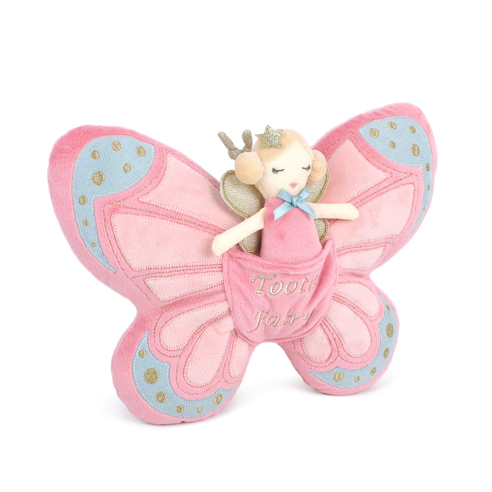 Butterfly Tooth Fairy Pillow and Doll Set - HoneyBug 
