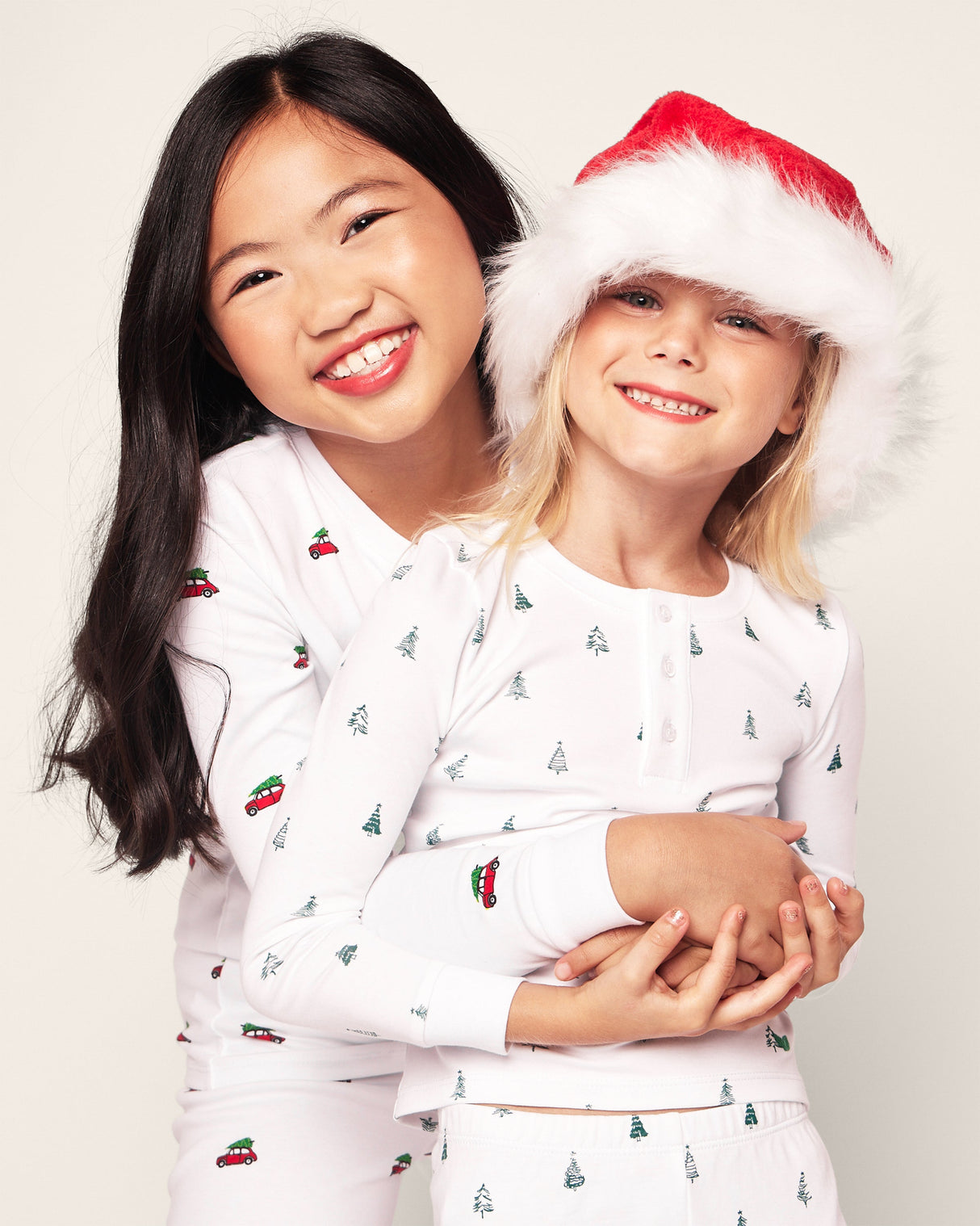 Kid's Pima Snug Fit Pajama Set in Holiday Journey - HoneyBug 