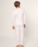 Kid's Pima Snug Fit Pajama Set in Après Ski - HoneyBug 
