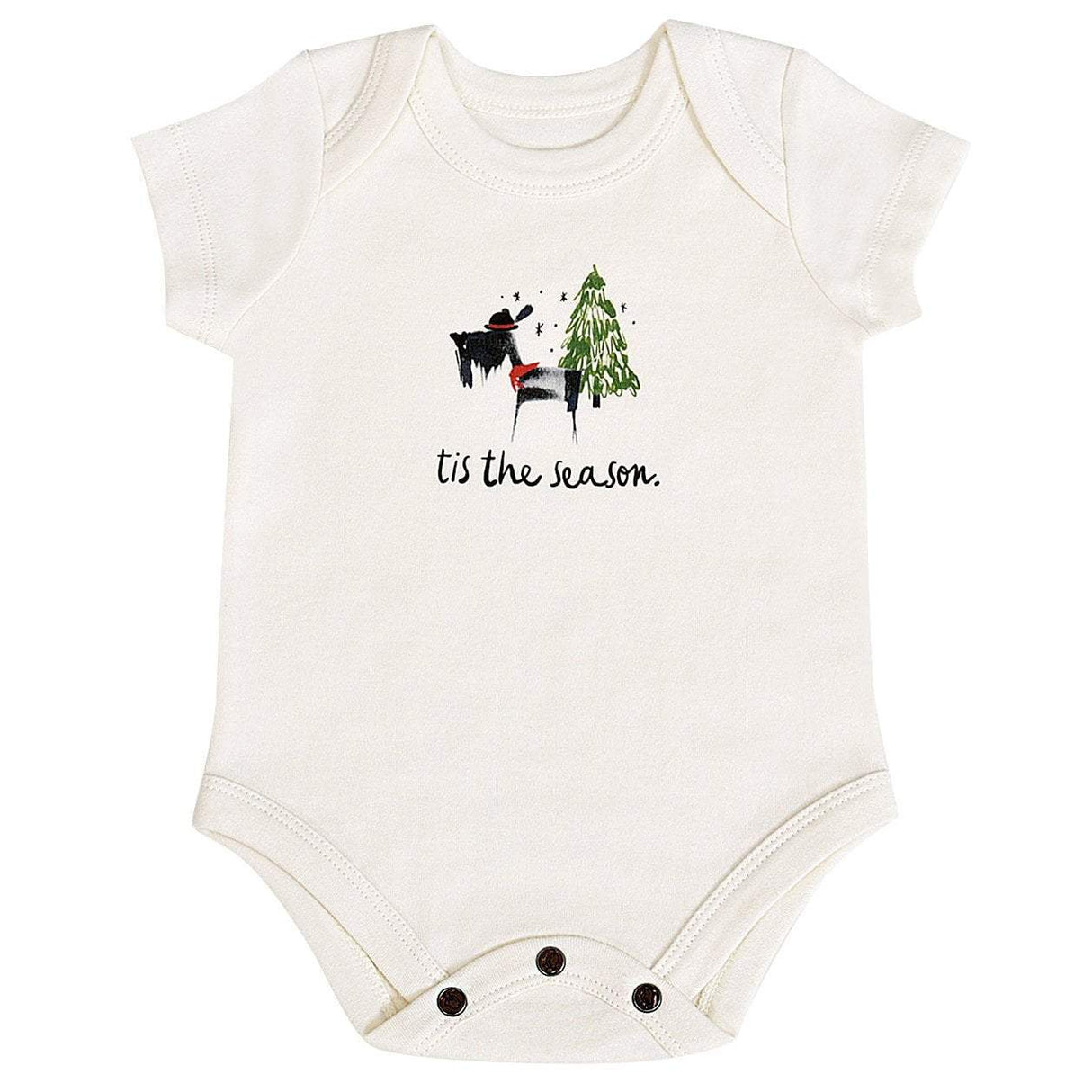 graphic bodysuit | tis the season - HoneyBug 