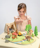Wildlife Camping Playset - HoneyBug 