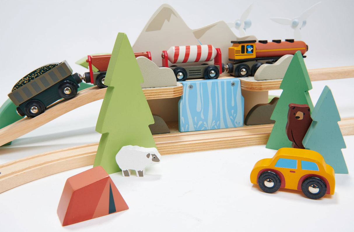 Mountain View Train set - HoneyBug 