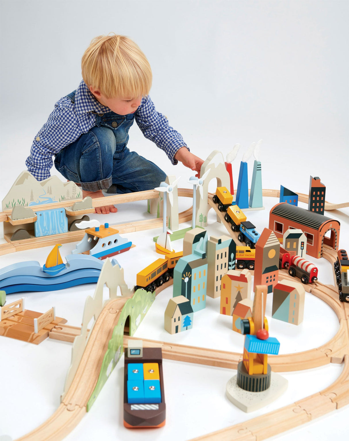 Mountain View Train set - HoneyBug 