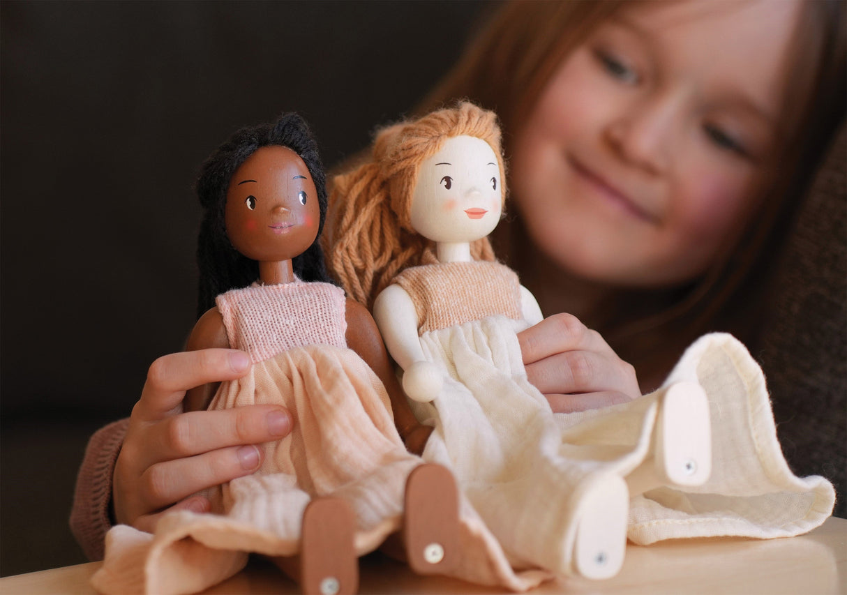 Ferne Wooden Doll - HoneyBug 