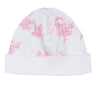 Pink Toile Hat - HoneyBug 