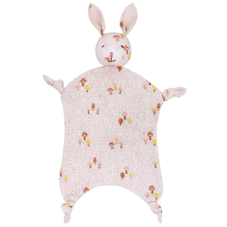 Muslin Bunny Lovey - Mini Mushroom - HoneyBug 