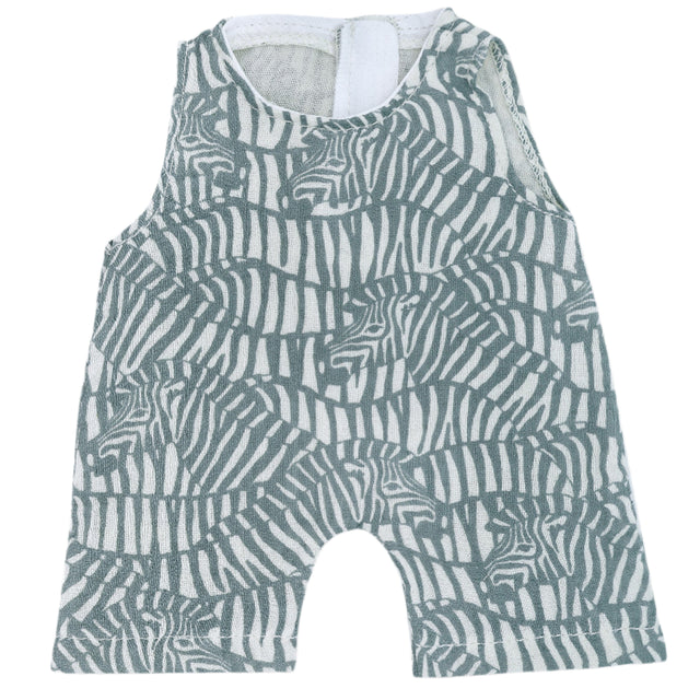 Doll Coverall - Zebra Print - HoneyBug 