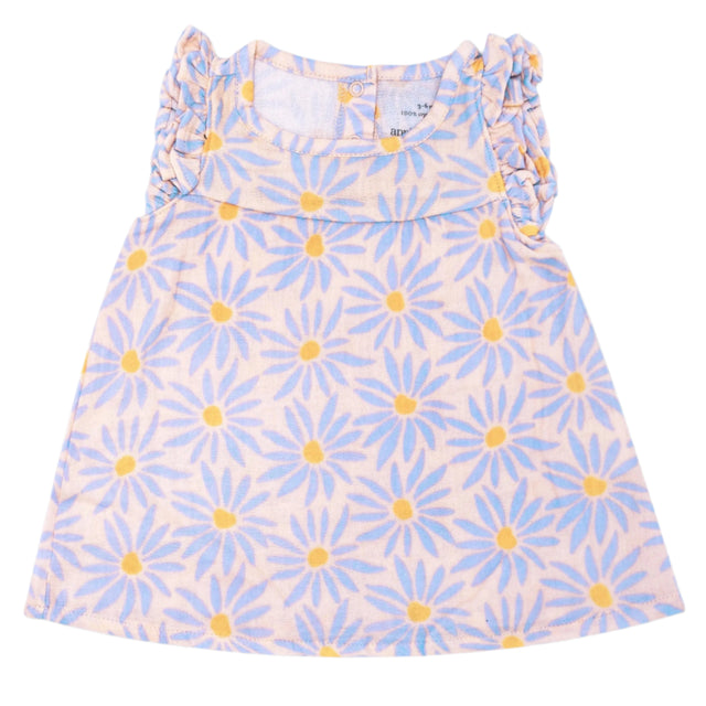 Muslin Flutter Sleeve Dress - Daisy Dreams - HoneyBug 