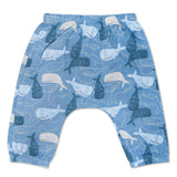 Muslin Pants - Whale Tales - HoneyBug 