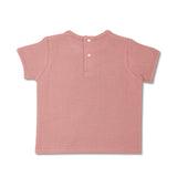 Muslin Short Sleeve Shirt - Terra Cotta - HoneyBug 