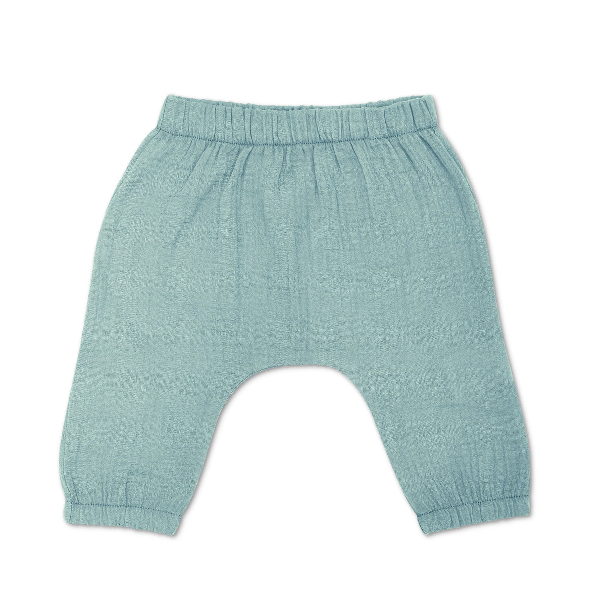 Muslin Pants - Teal - HoneyBug 