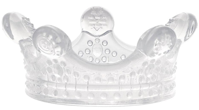 Haakaa Silicone Crown Teether - Clear - HoneyBug 