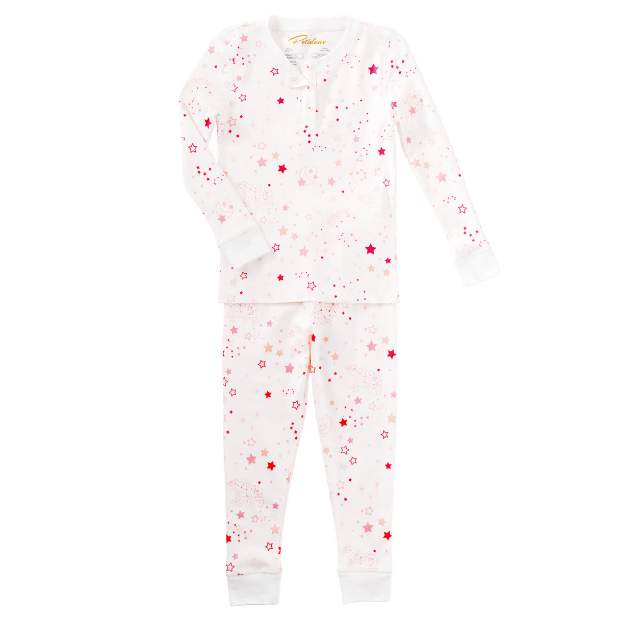 Stars & Constellation Pink Pajamas - HoneyBug 