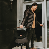 Infant Car Seat Footmuff - Black - HoneyBug 