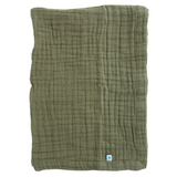 Cotton Muslin Baby Quilt - Fern - HoneyBug 