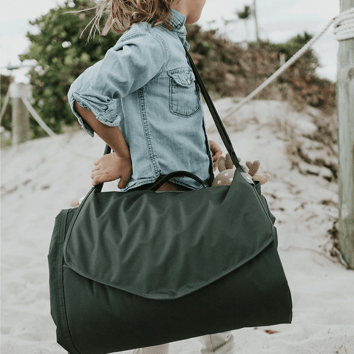 Outdoor Blanket - Tropical Leaf - HoneyBug 