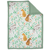 Cotton Muslin Toddler Comforter - Mighty Jungle - HoneyBug 