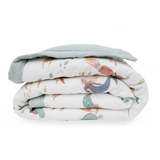 Cotton Muslin Toddler Comforter - Mermaid Party - HoneyBug 