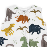 Cotton Muslin Sleep Bag - Dino Friends - HoneyBug 