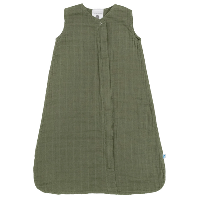 Cotton Muslin Sleep Bag - Fern - HoneyBug 