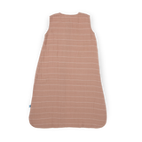 Cotton Muslin Sleep Bag - Mauve Stripe - HoneyBug 
