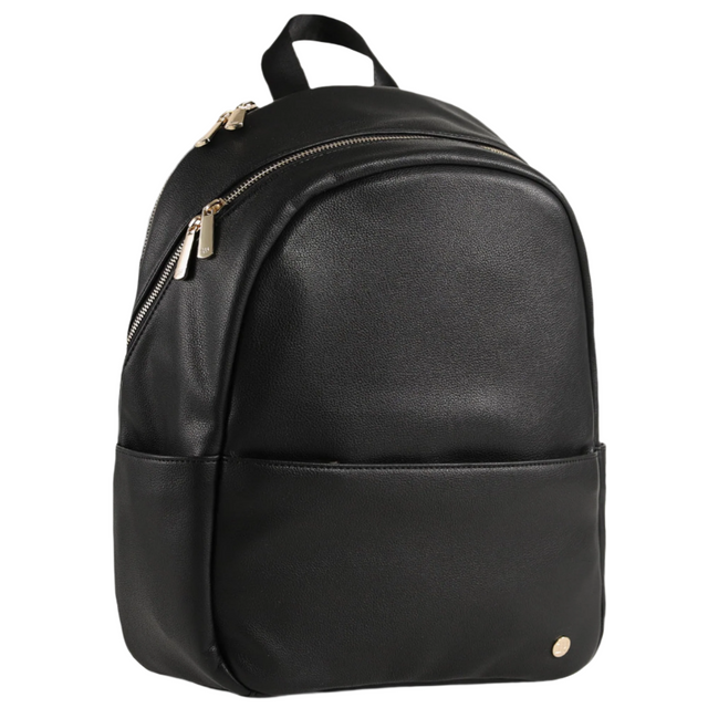 Skyline Backpack Black - Gold Hardware - HoneyBug 