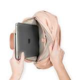 Skyline Backpack Black - Gold Hardware - HoneyBug 