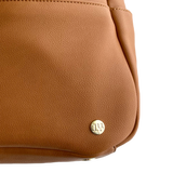 Skyline Backpack Cognac - Gold Hardware - HoneyBug 