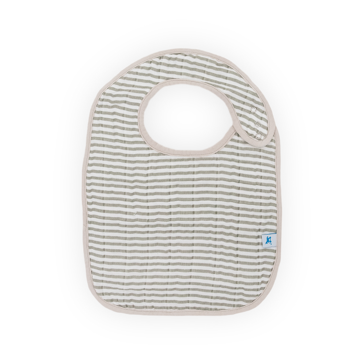 Cotton Muslin Classic Bib 3 Pack - Forest Friends - HoneyBug 