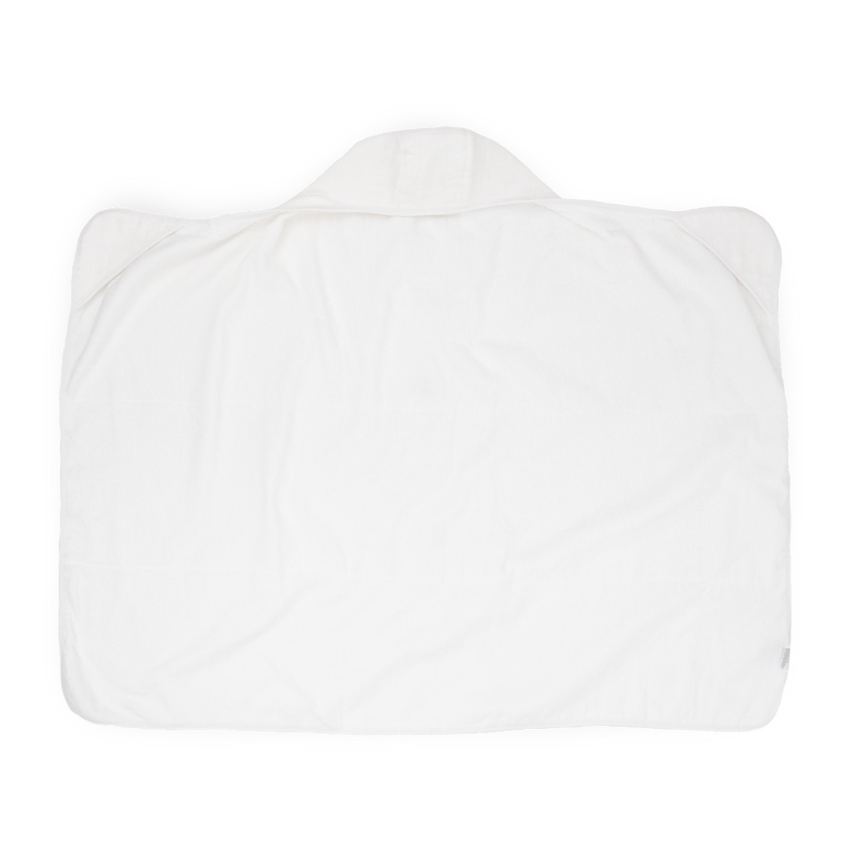 Toddler Hooded Towel - White - HoneyBug 