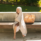 Toddler Hooded Towel - Porpoise - HoneyBug 