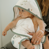 Infant Hooded Towel - Mermaids - HoneyBug 