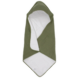 Infant Hooded Towel - Fern - HoneyBug 