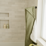 Infant Hooded Towel - Fern - HoneyBug 