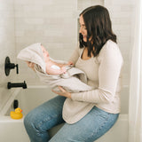 Infant Hooded Towel - Porpoise - HoneyBug 