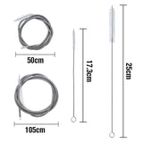 Haakaa Tube Cleaning Brush Set, 4 pk - HoneyBug 