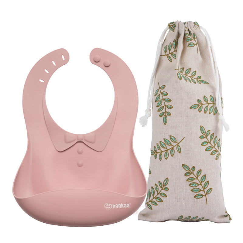 Silicone Baby Bib 1 PK - HoneyBug 