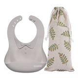 Silicone Baby Bib 1 PK - HoneyBug 